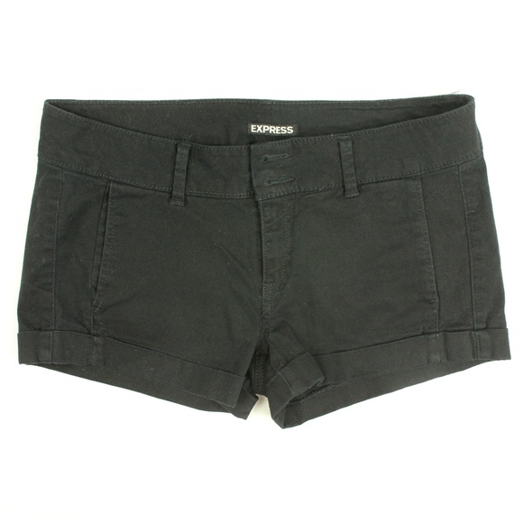Express Pants - Black Shorts {Express}